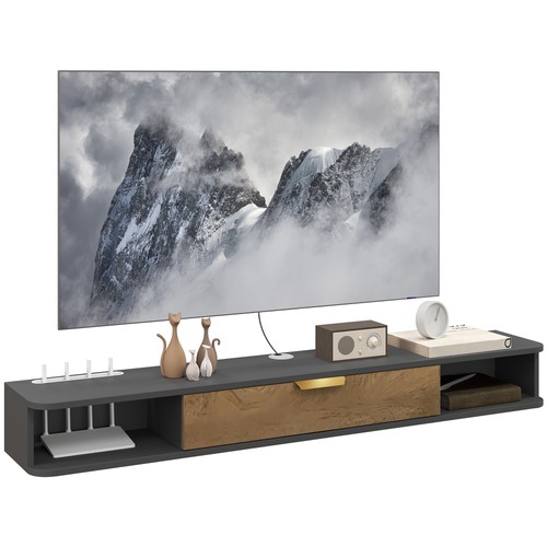 Homcom 140 floating unit - homcom, tv