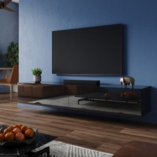 140/160/180cm Black High Gloss