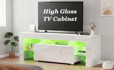 135cm TV Stand Cabinet Black